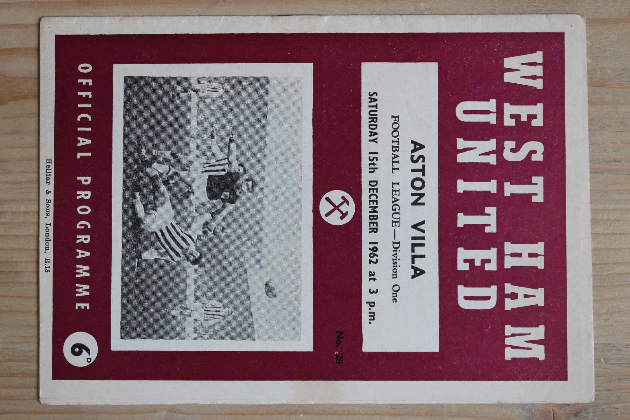 West Ham United FC v Aston Villa FC